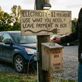 Less technology. More humanity.